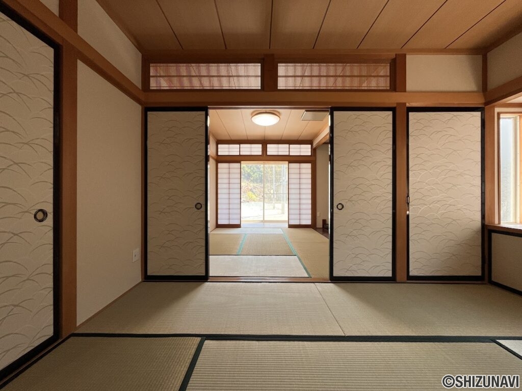 1階和室　別角度です。