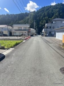 前面道路