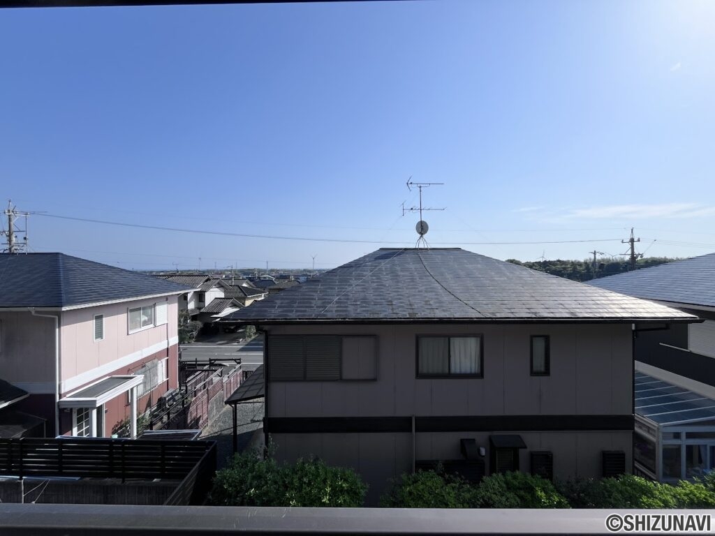 バルコニーからの眺望です。
