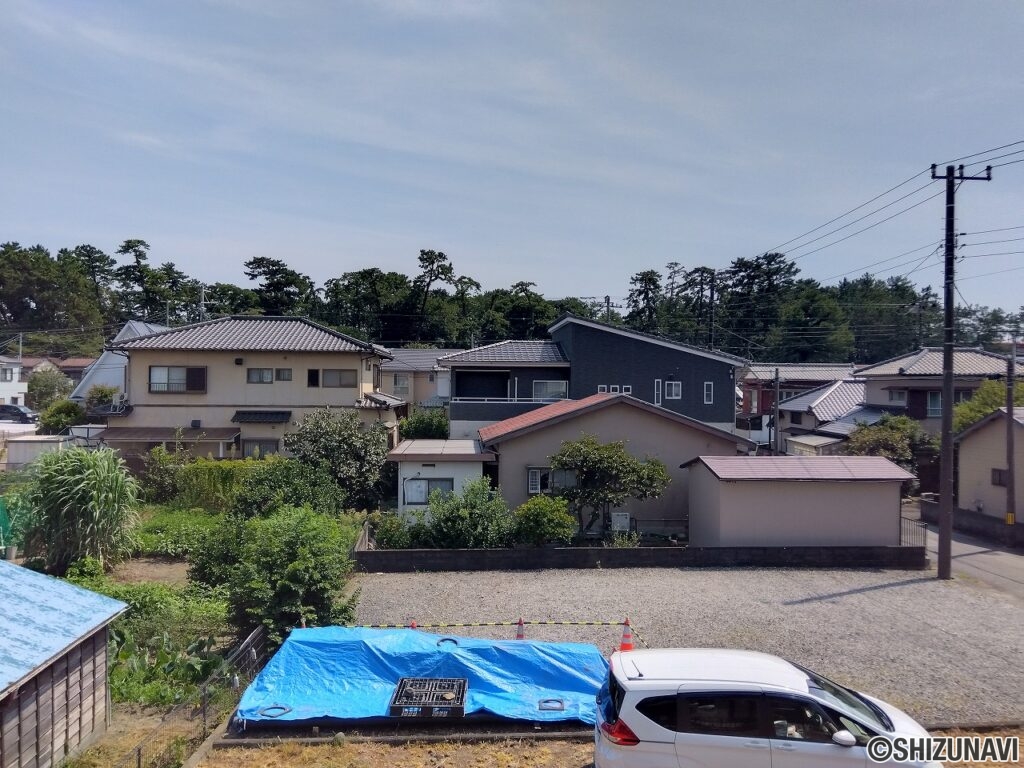 富士市前田　中古住宅　眺望