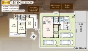 【2025年11月完成予定】湖西市南台　4LDKの物件画像