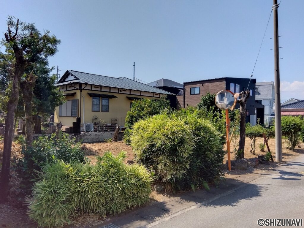 三島市安久　売り土地　現地