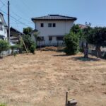 三島市安久　売り土地　現地