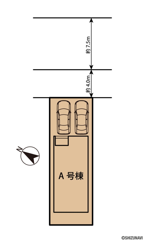 清水区下野町　区画図