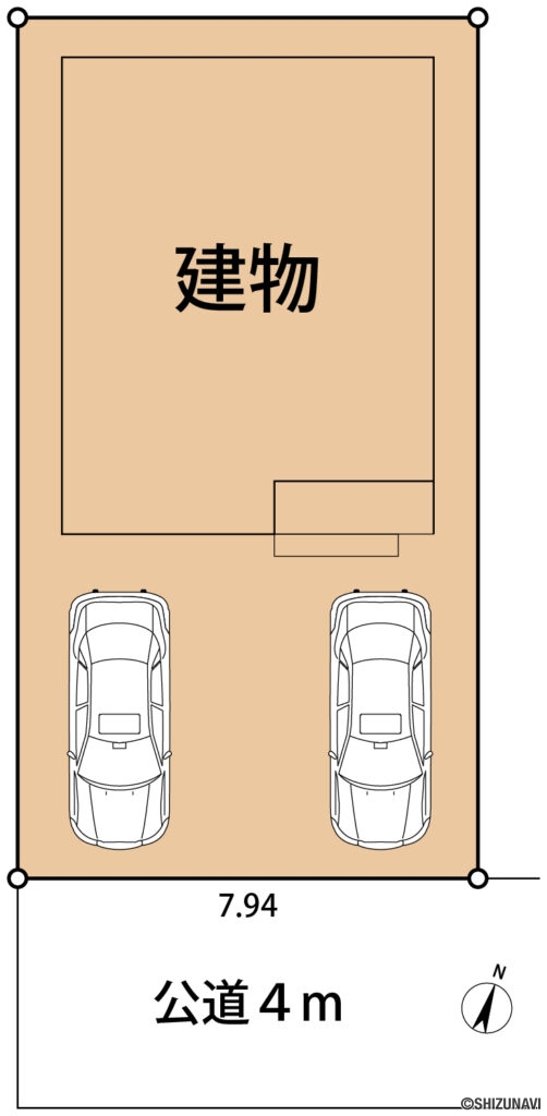 清水区弥生町　区画図