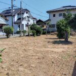 三島市安久　売り土地　現地