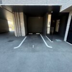 割り当て駐車場です。