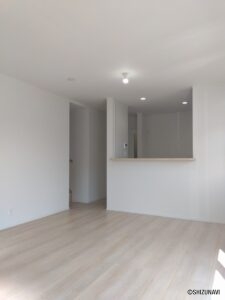 1号棟1階　ダイニングルームの写真です。