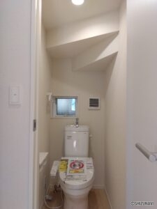 5号棟1階　トイレの写真です。