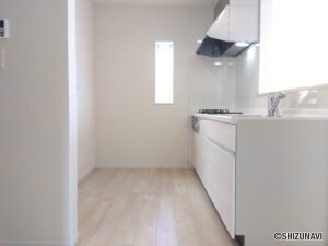 6号棟1階　キッチンの写真です。