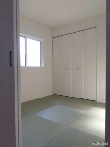 6号棟1階　洋風和室の写真です。