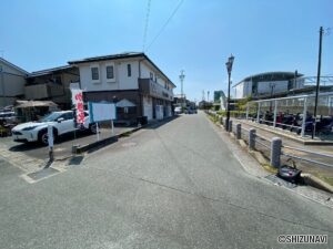 ご覧の通り舞阪駅が見えます