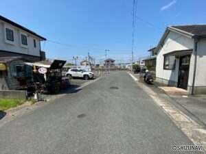 東側道路も幅員6ｍ