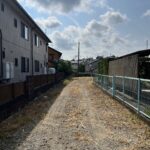 土地の入口通路です。