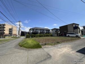 沼津市大岡　西南角地　売土地　建築条件無しの物件画像