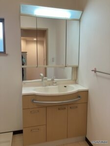 独立洗面台です。