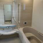 浴室乾燥機、追い炊き機能付きの浴槽です。