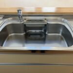 広々としたキッチンシンクとなっております。