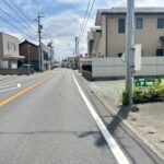 前面道路