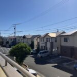 2階ベランダは日当たり良好です！