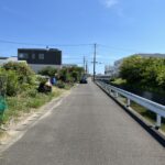 前面道路（北側から撮影）