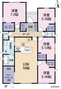 3号棟　間取り図