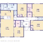 1号棟　間取り図