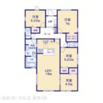 1号棟　間取り図
