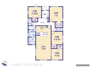 【2025年11月完成予定】湖西市新居町　2棟　4LDK　平屋の物件画像