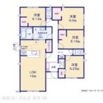 1号棟　間取り図