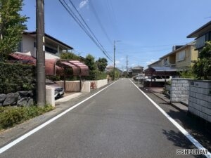 前面道路①