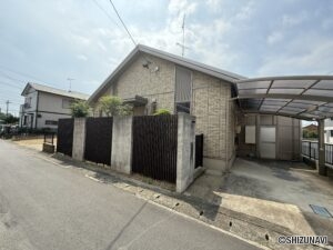 湖西市新所原東　人気の平屋　4LDK　室内リフォーム予定。地震に強い！セキスイハイム施工　敷地広々113坪超　新所原駅徒歩6分の物件画像