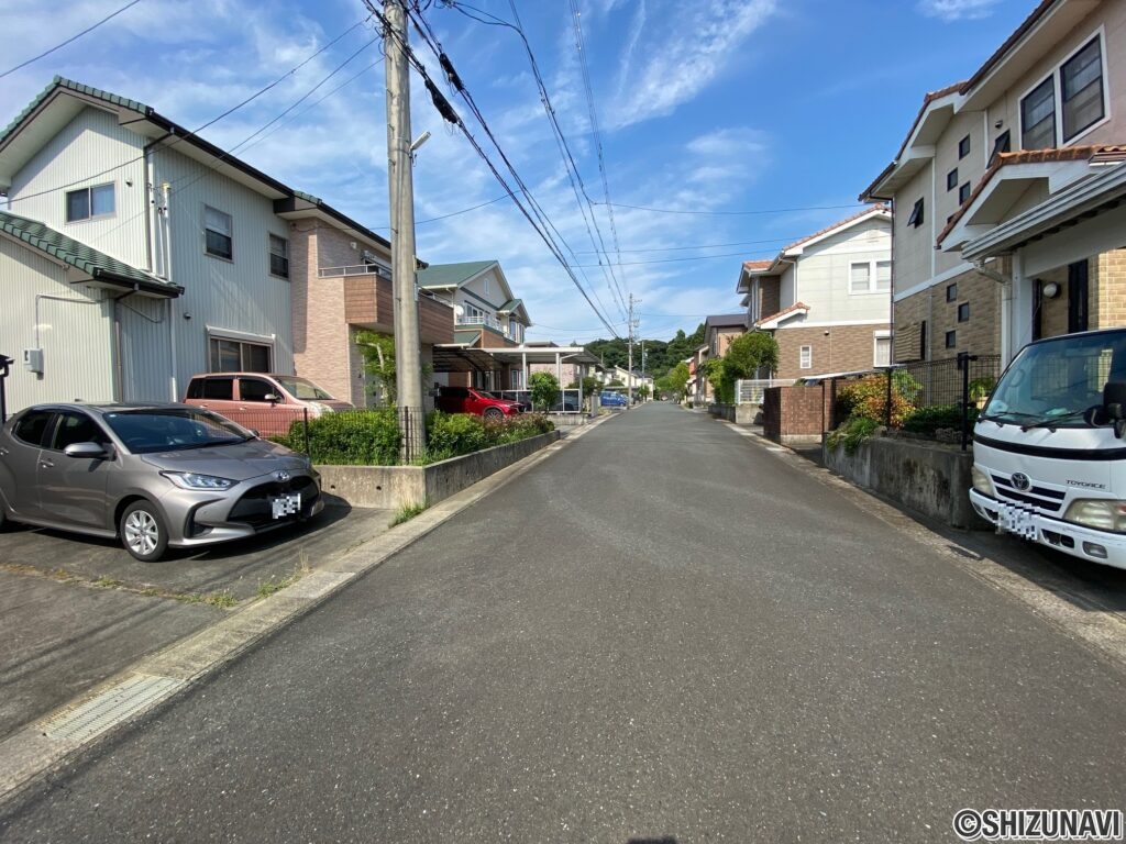 さすがは整備された分譲地！