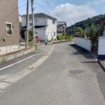 富士宮市山本　中古住宅　前面道路