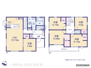 1号棟　間取り図