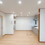 カチタス　三輪　リビング南側より