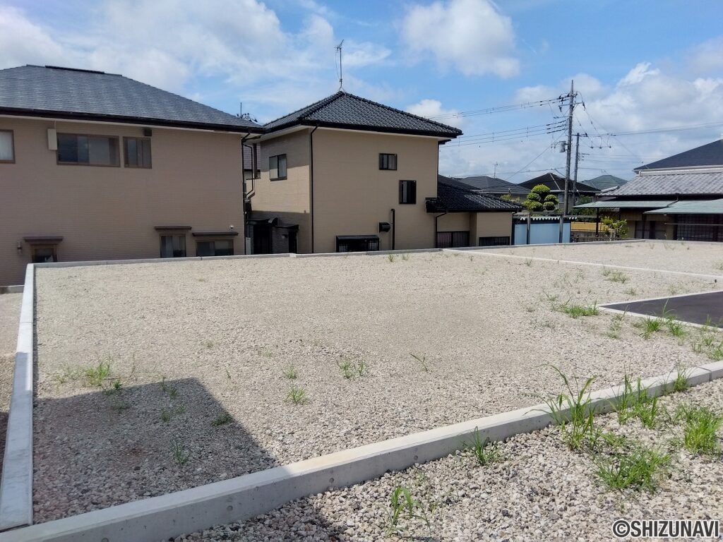 富士市伝法　売り土地2号室　現地