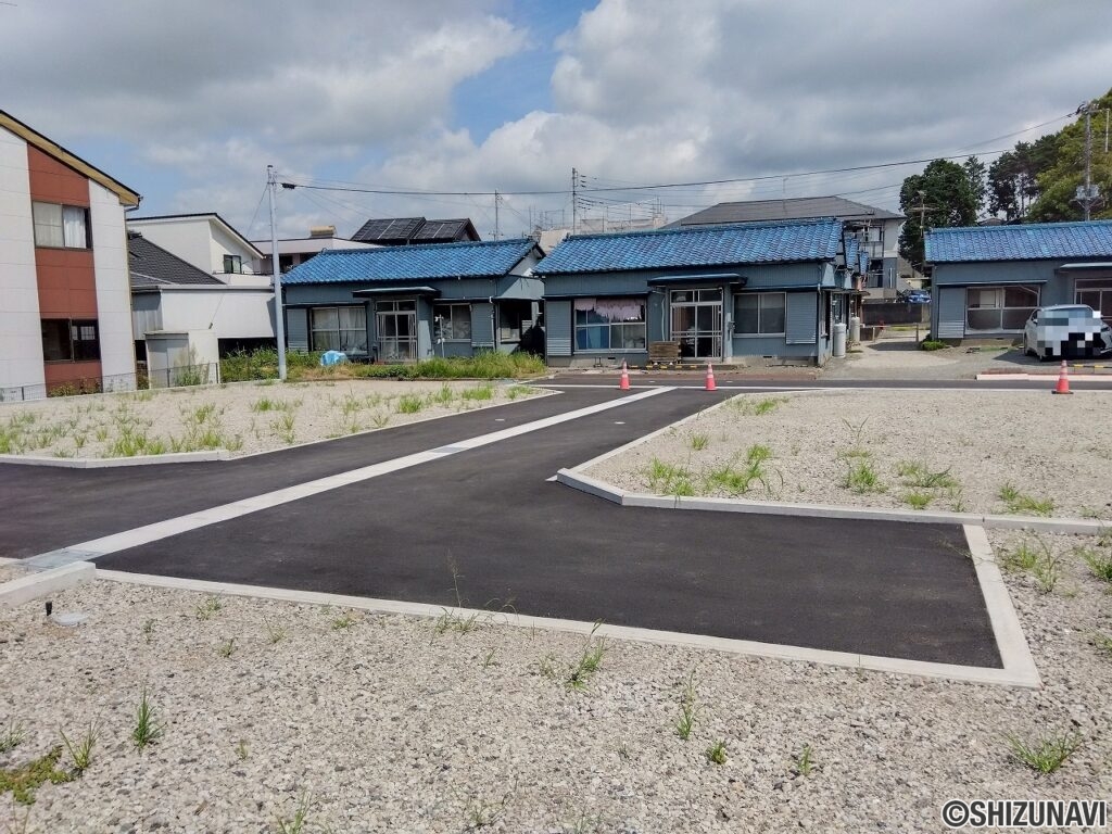 富士市伝法　売り土地2号室　現地