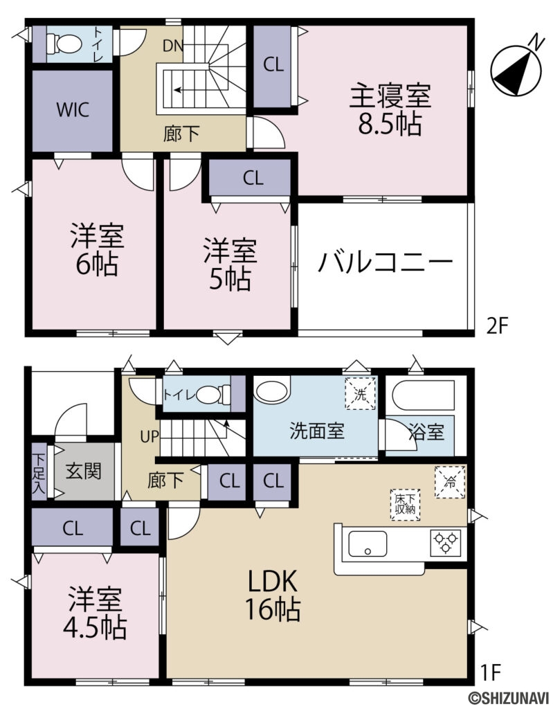 2号棟　間取り図
