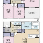2号棟　間取り図