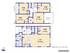 【2025年12月完成予定】浜松市中央区三和町　2棟　5LDK/3SLDKの物件画像