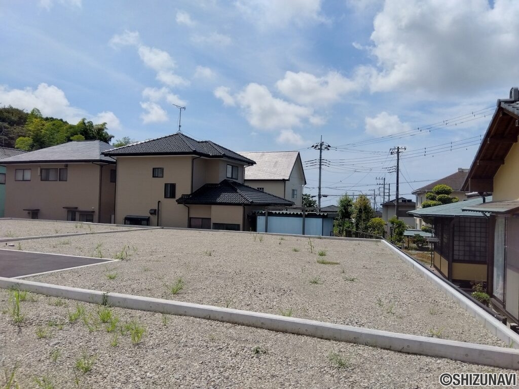 富士市伝法　売り土地3号地　現地
