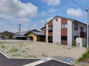 富士市伝法　売り土地4号室　現地