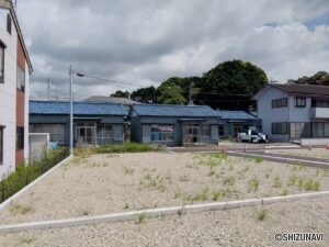 富士市伝法　売り土地4号室　現地