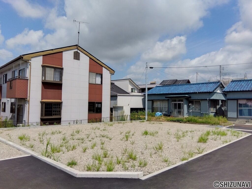 富士市伝法　売り土地4号室　現地