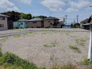 富士市伝法　売り土地4号室　現地