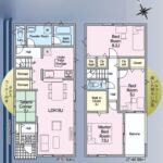 1号棟　間取り図