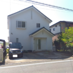 前面道路から撮影