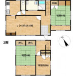 【間取図】リビング約18.5帖の３LDKです。