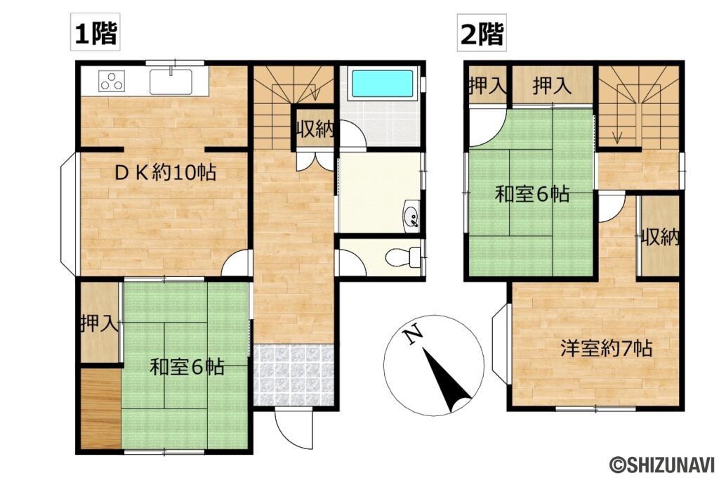 【間取図】